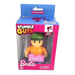 Stumble Guys FAN GUY Barbie 4.5" action figure Limited Edition SCOPELY 2024 NEW
